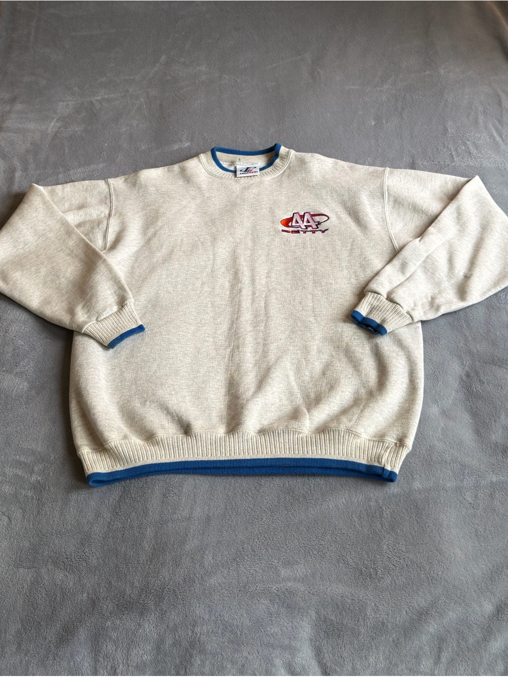 Vintage 90s Kyle Petty #44 Nascar Logo Athletic Sweatshirt USA Made XL